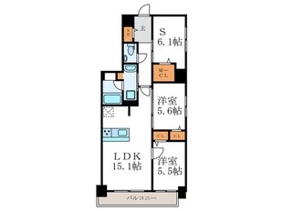 QUALIOR京都東山の物件間取画像